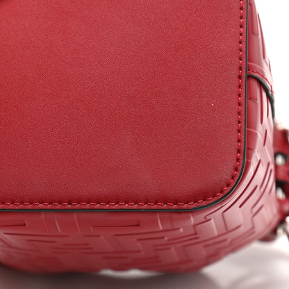 Fendi Vitello Liberty F is Fendi FF 1974 Embossed Mini Mon Tresor Bucket Bag Fragola 12 of 14