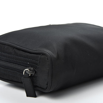 Prada Nylon Vela Cosmetic Pouch Black 6 of 7