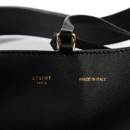 Celine Supple Calfskin Medium Hobo Black 5 of 7