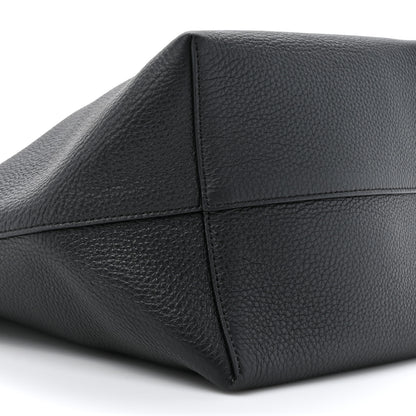 The Row Grained Calfskin Medium N/S Park Tote Black 9 of 12