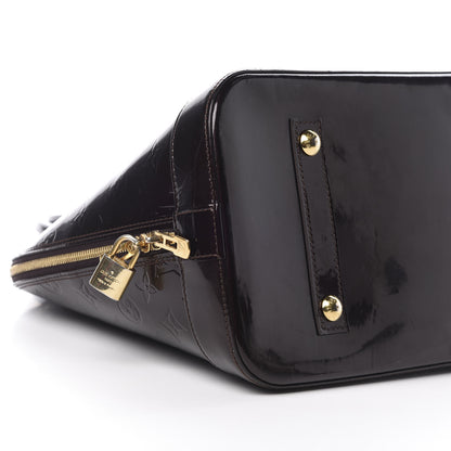 Louis Vuitton Vernis Alma GM Amarante 9 of 17