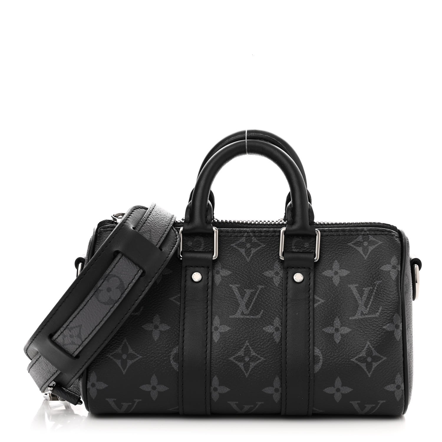 Louis Vuitton Reverse Monogram Eclipse Keepall XS Black 1 of 9