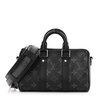 Louis Vuitton Reverse Monogram Eclipse Keepall XS Black 1 of 9