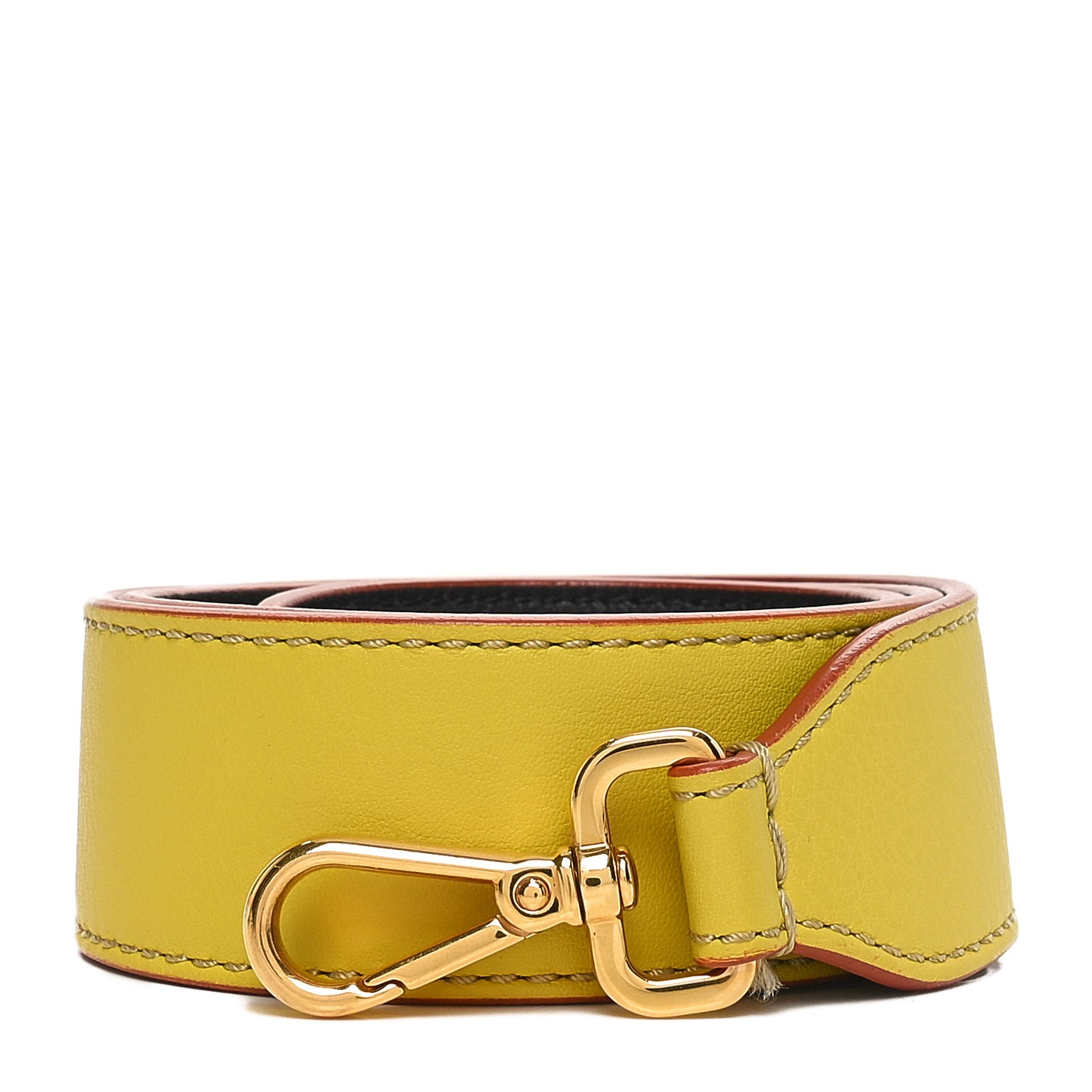 Vitello Dolce Tri-Color Strap You Yellow Multicolor