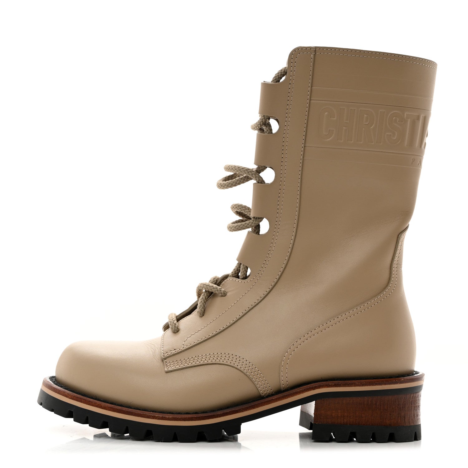 Christian Dior Calfskin Dior Quest 35mm Hiking Boots 35 Corde 1 of 8