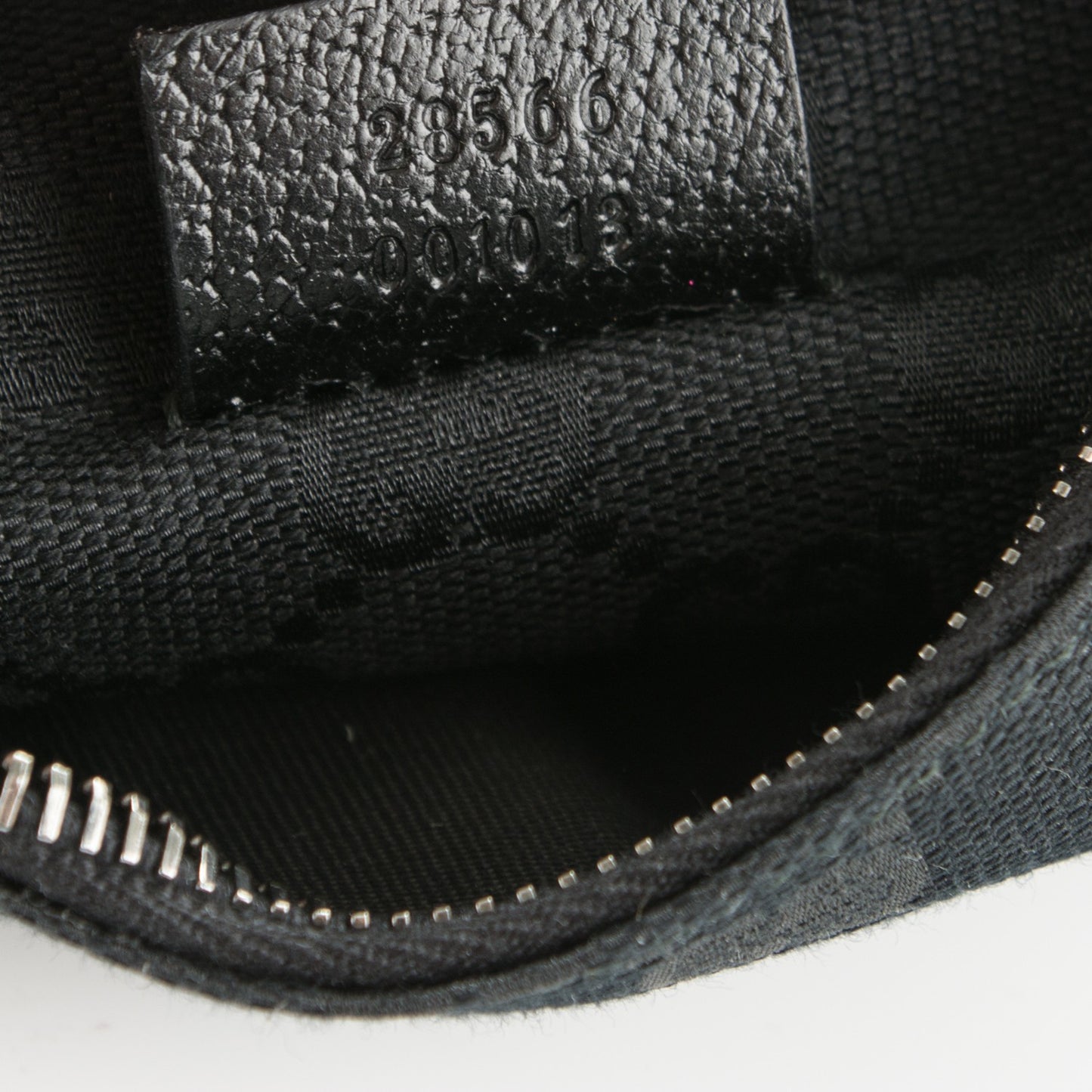 Monogram Belt Bag Black