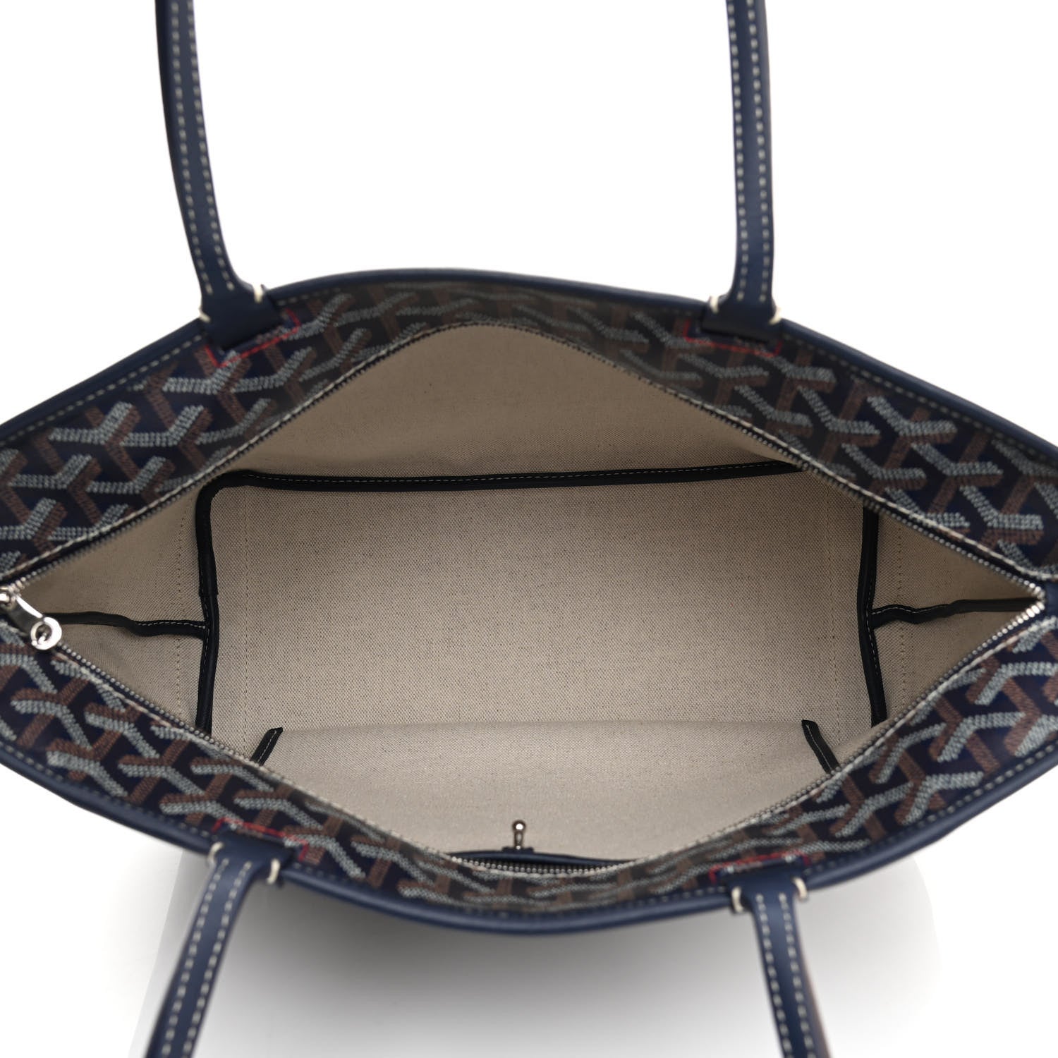 Goyard Goyardine Artois PM Navy 5 of 10