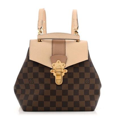 Louis Vuitton Damier Ebene Clapton Backpack Creme 1 of 14