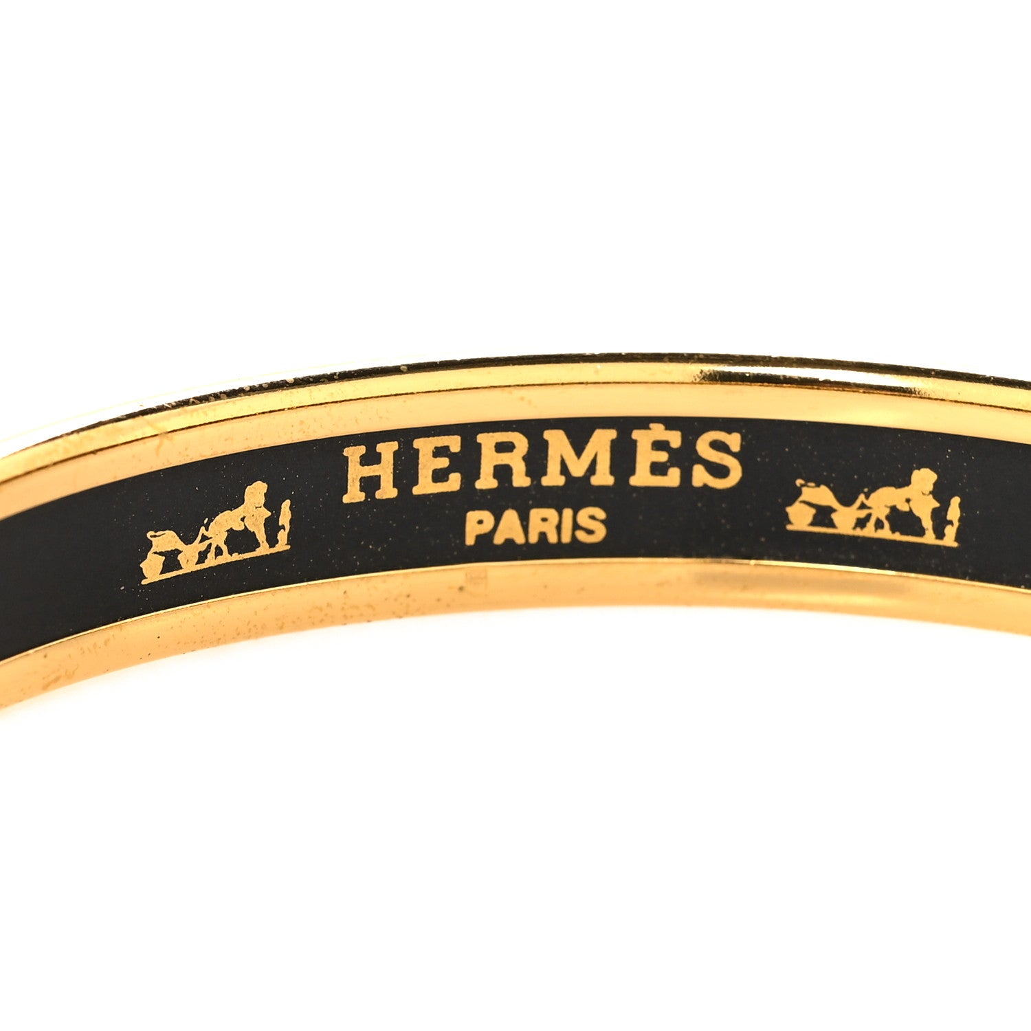 Hermes Enamel Printed Bracelet 70 4 of 5