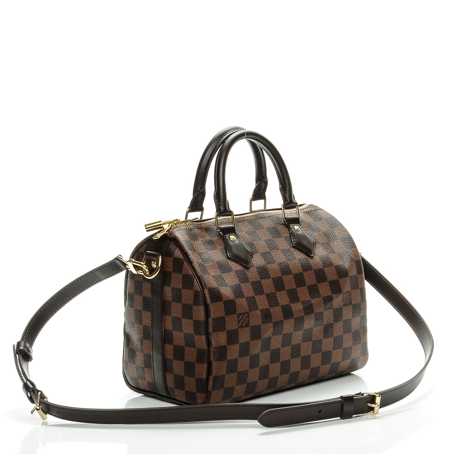 Damier Ebene Speedy Bandouliere 25
