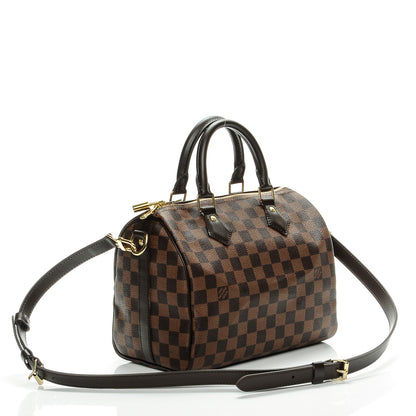 Louis Vuitton Damier Ebene Speedy Bandouliere 25 3 of 8