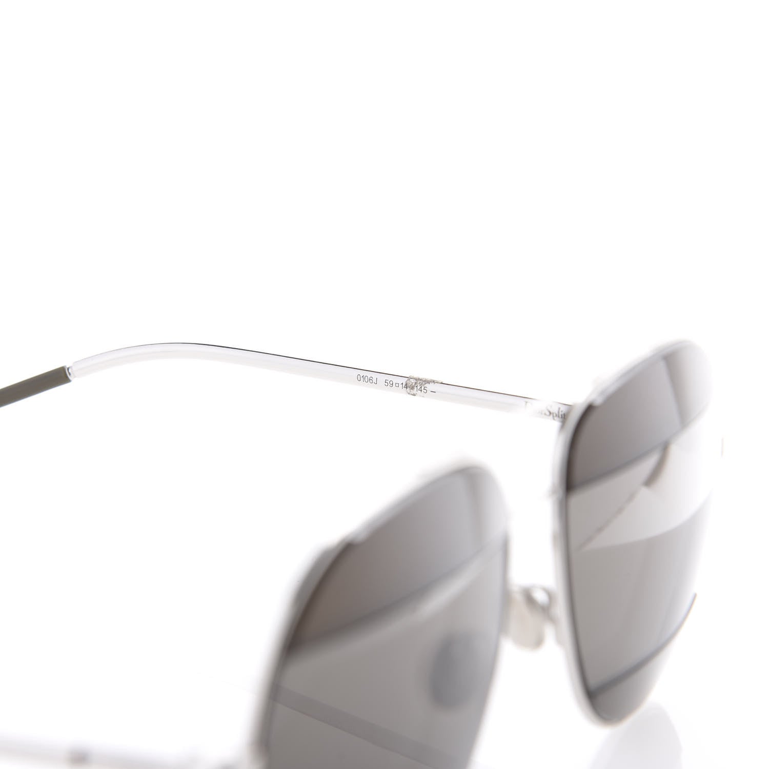 Christian Dior Split 1 Aviator Sunglasses Black 5 of 7