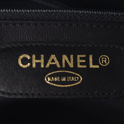 Chanel Calfskin Stitched Duffel Bag Black 8 of 10