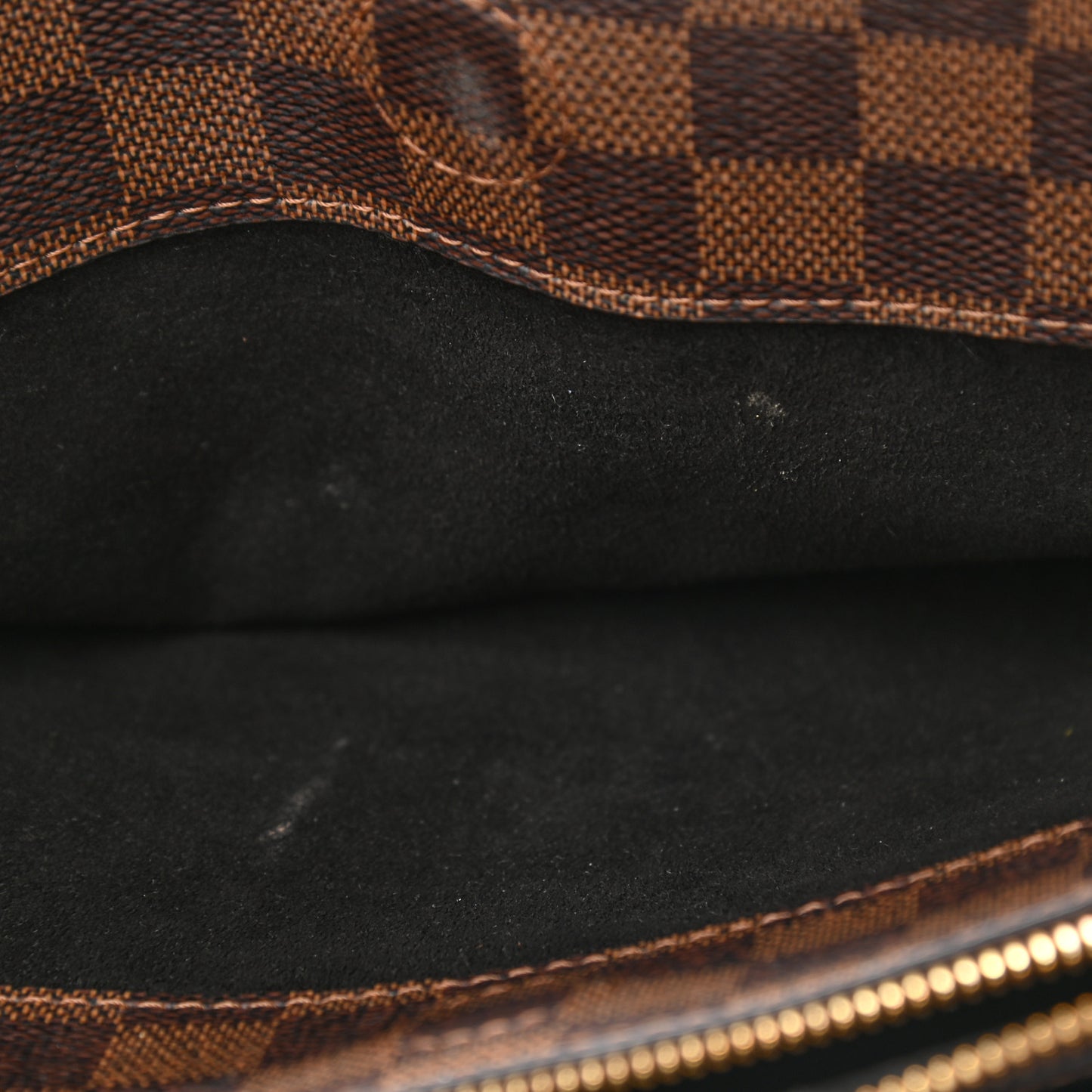 Cuir Taurillon Damier Ebene Normandy Black