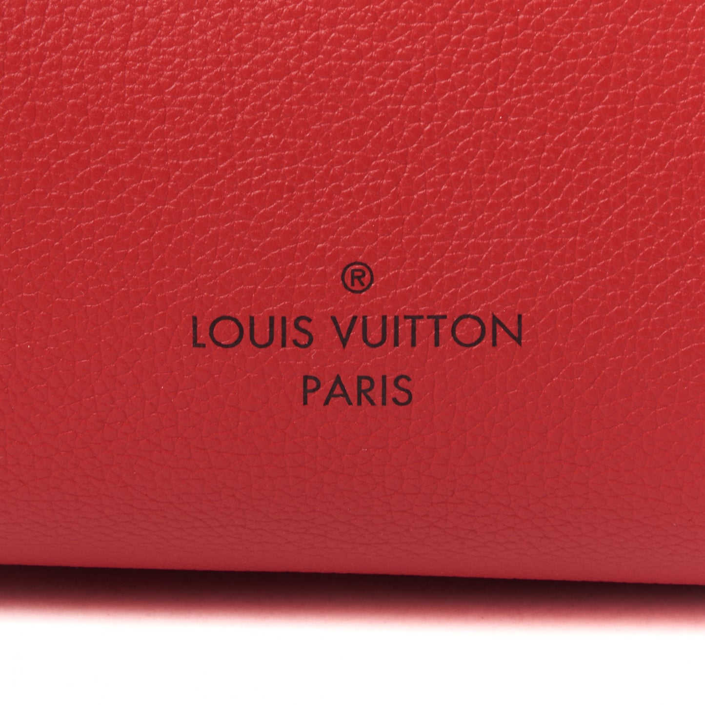 Calfskin Monogram On My Side Pirate Red