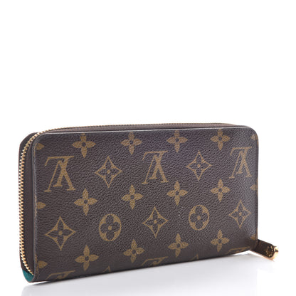 Louis Vuitton Monogram V Zippy Wallet Turquoise 3 of 10
