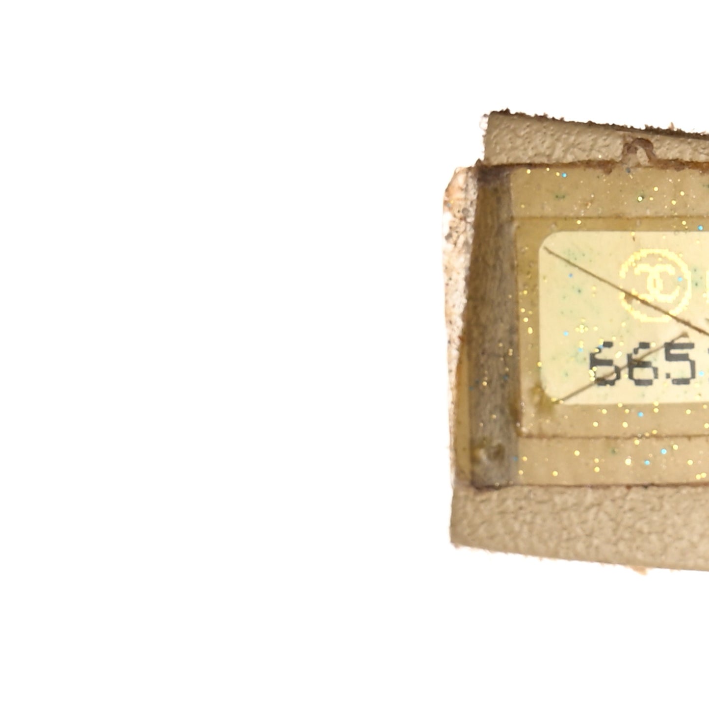 Caviar Diamond Stitch Oversized Flap Clutch Beige