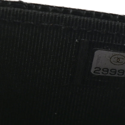 Chanel Caviar Quilted Flap Card Holder Wallet Black 8 of 9