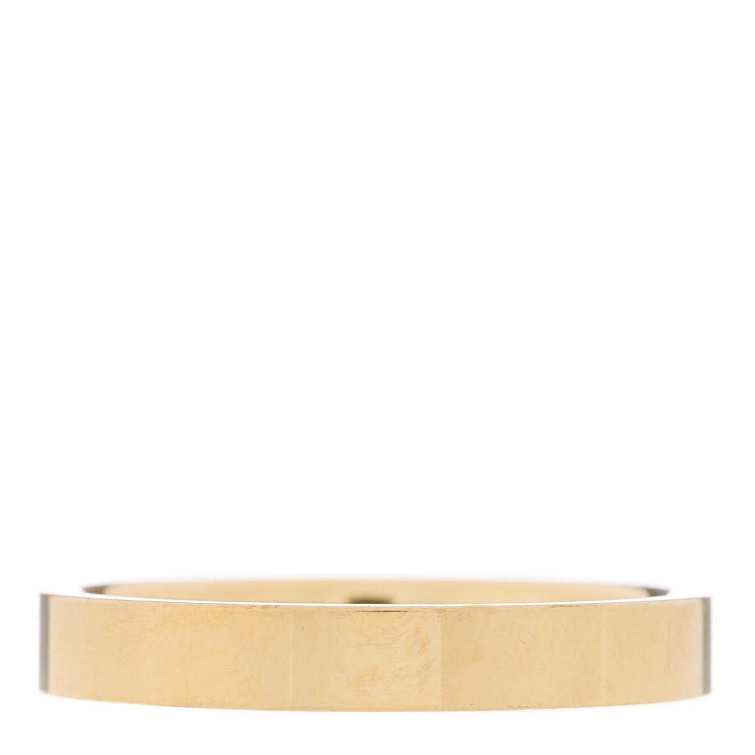 Tiffany 18K Yellow Gold T&CO Band Ring 53 6.5 3 of 4