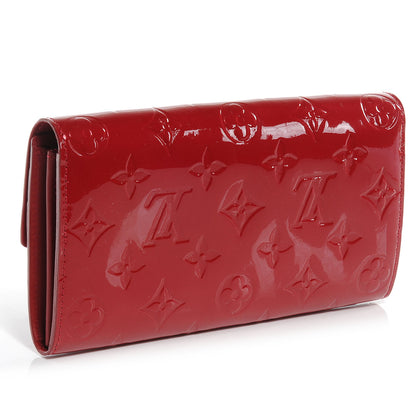 Louis Vuitton Vernis Sarah Wallet Pomme D'Amour 3 of 7