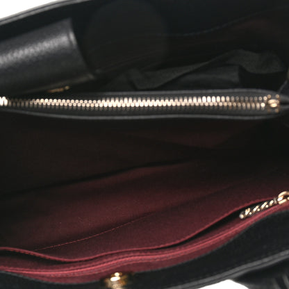 Chanel Grained Calfskin Small Neo Executive Shopper Tote Black 5 of 10