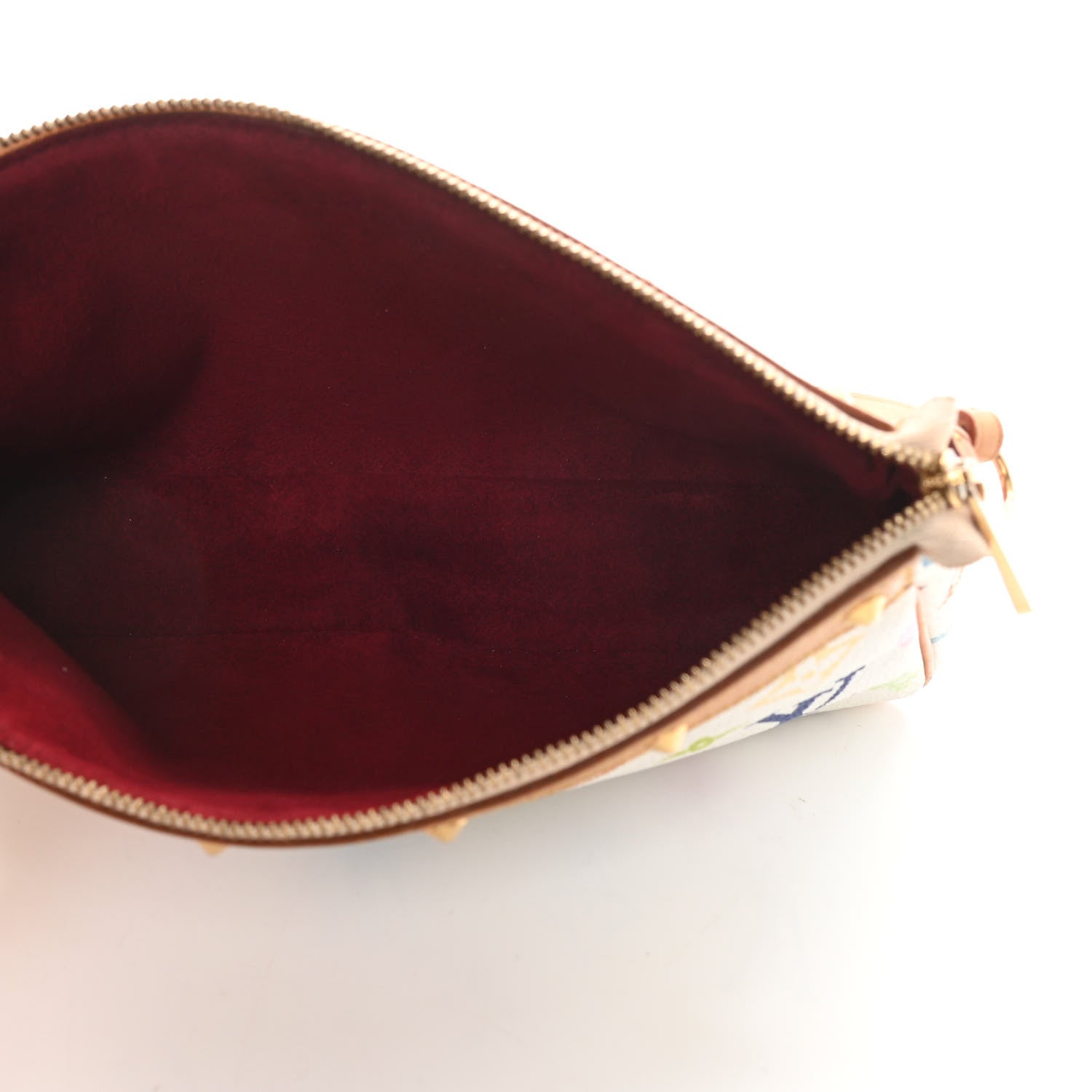 Louis Vuitton Monogram Multicolor Pochette Accessories White 5 of 15