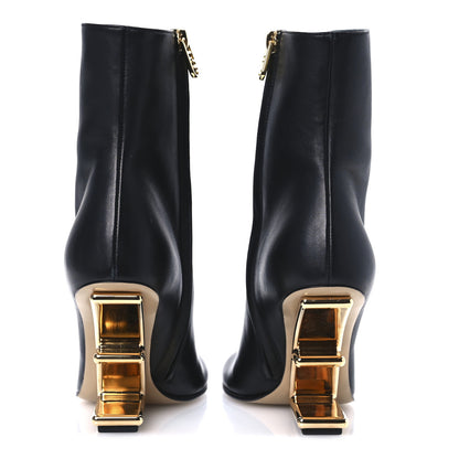 Fendi Nappa Fendi First 95mm Ankle Boots 36 Black 6 of 11