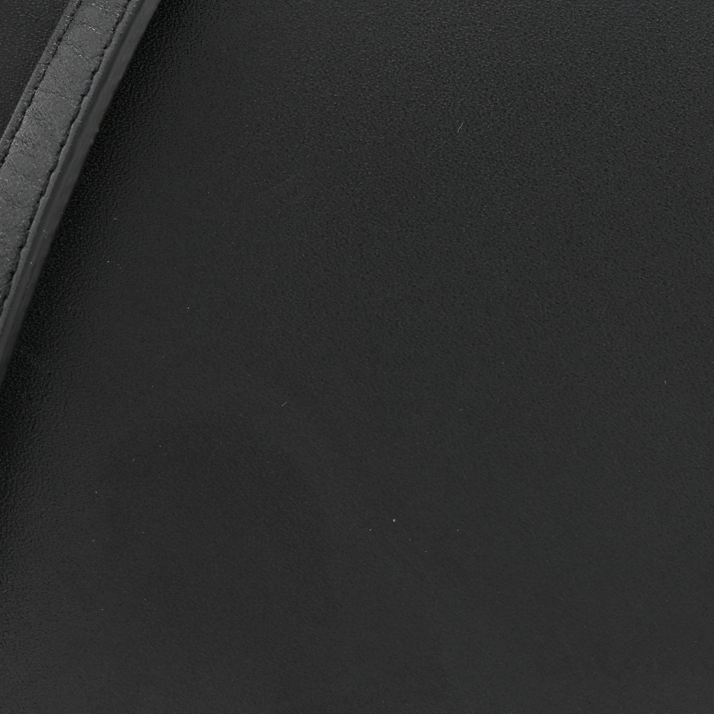 Smooth Calfskin Classic Monogram Kate Tassel Chain Wallet Black