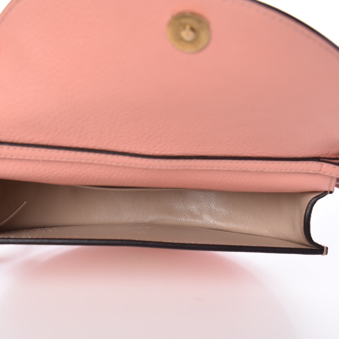 Calfskin Small Nile Bracelet Minaudiere Bag Ideal Blush