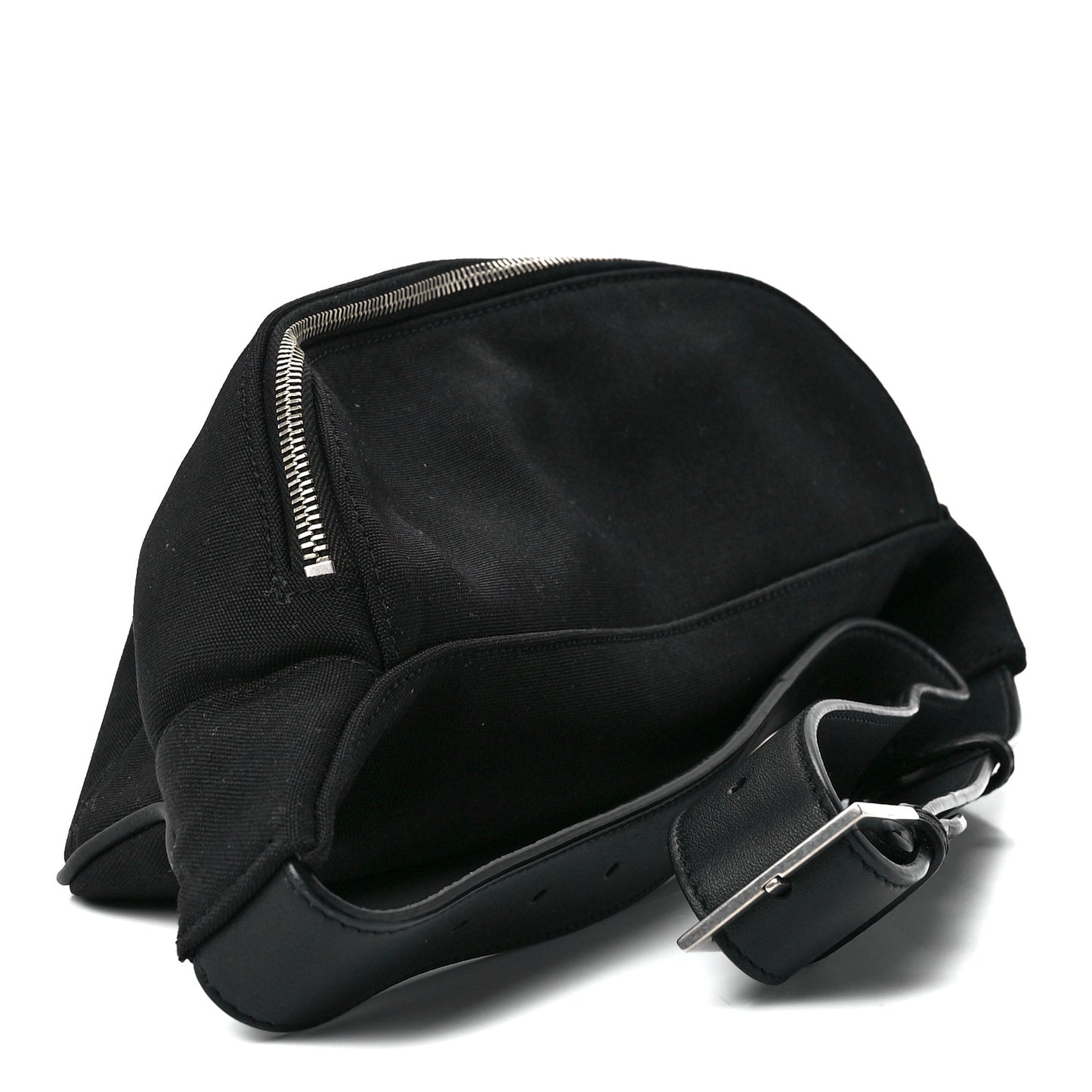 Canvas Monogram Belt Bag Black