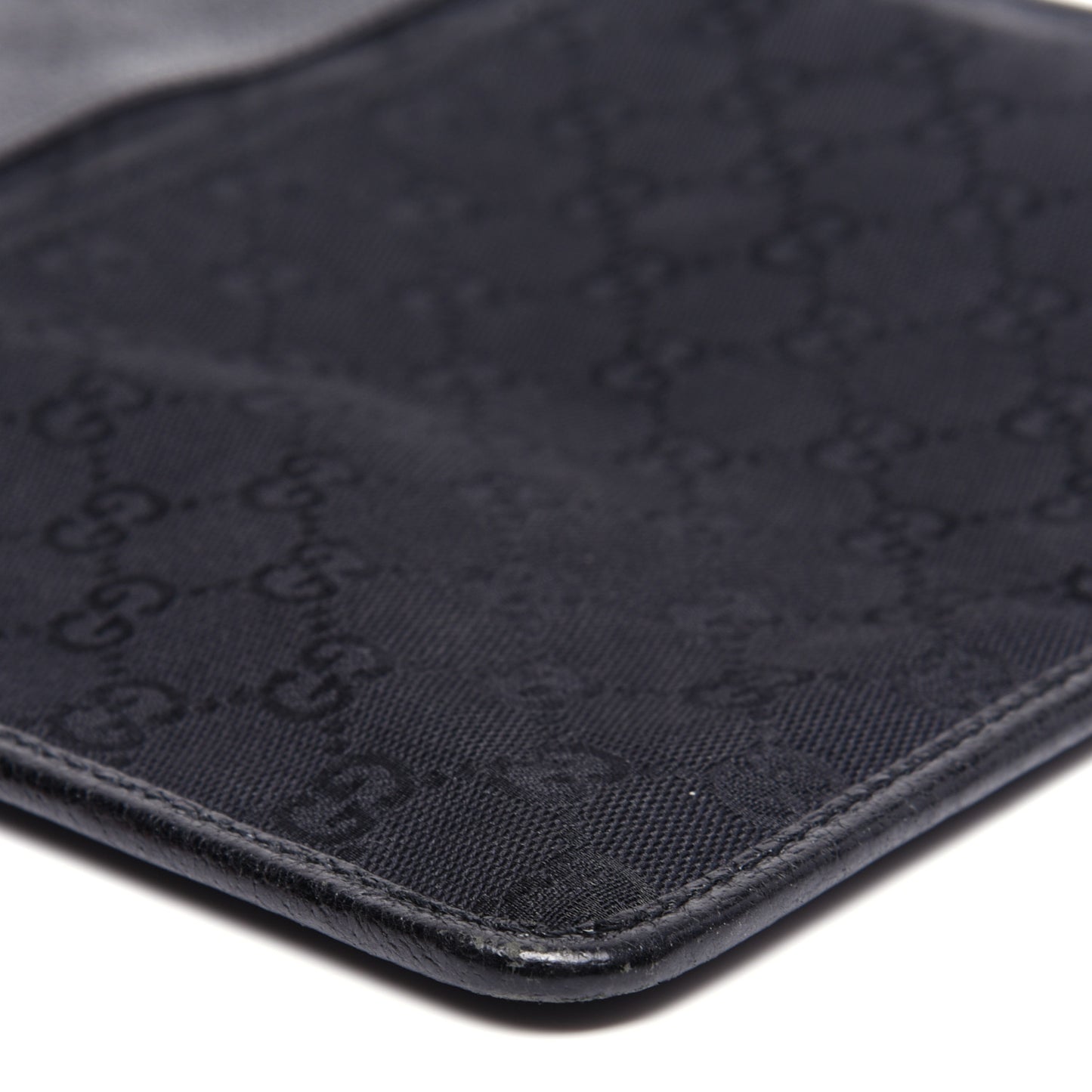 Monogram Messenger Crossbody Bag Black
