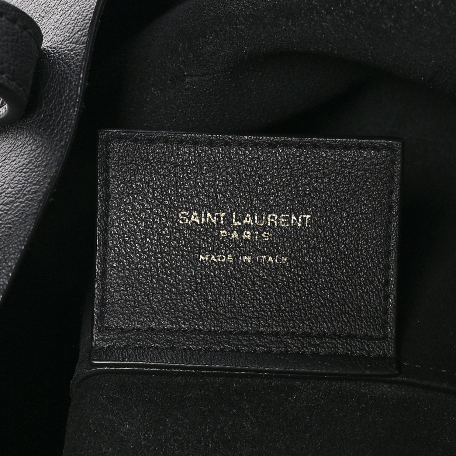 Saint Laurent Calfskin Large Shopping Tote Black 7 of 12