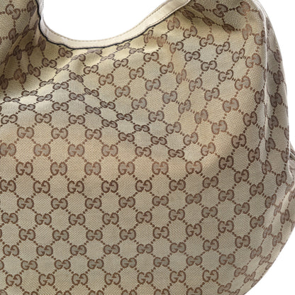 Gucci Monogram Large Wave Hobo Off White 15 of 16