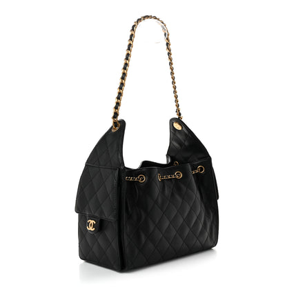 Chanel Caviar Quilted Small Chanel 25 Handbag Black 3 of 12