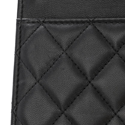 Chanel Lambskin Quilted Trendy CC Wallet On Chain WOC Black 14 of 15