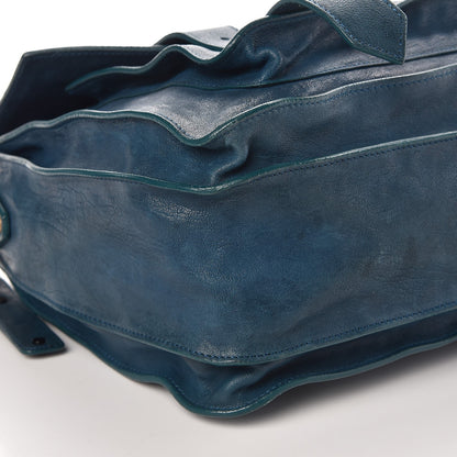 Proenza Schouler Lambskin Medium PS1 Satchel Sea Blue 11 of 13