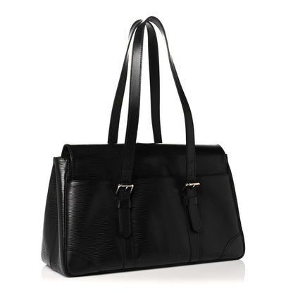Louis Vuitton Epi Segur MM Black 3 of 25