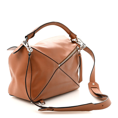 Loewe Calfskin Medium Puzzle Bag Tan 3 of 9