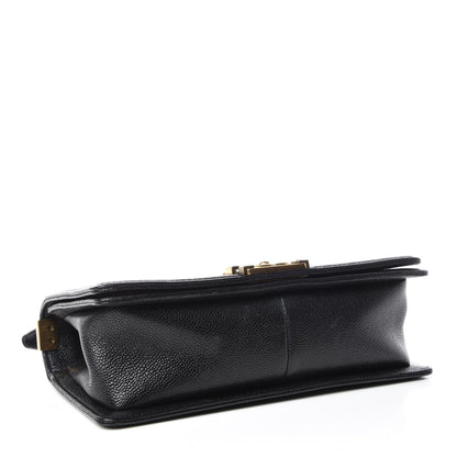 Chanel Caviar Quilted Medium Boy Flap Black 4 of 9