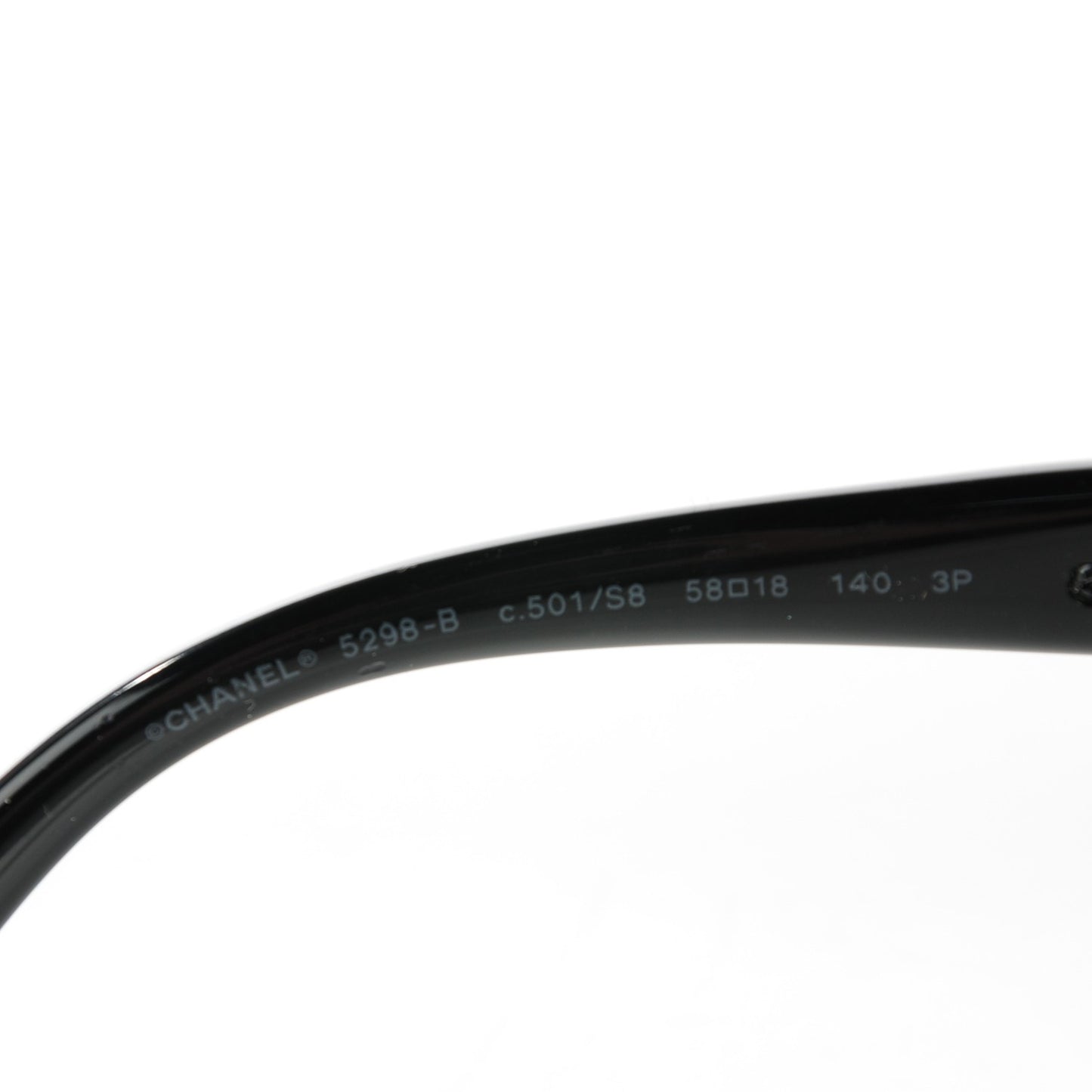 Cat Eye Bijoux Sunglasses 5298 B Black