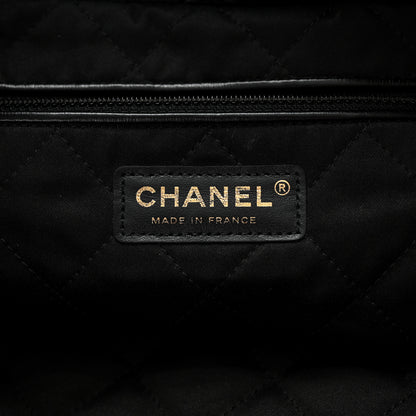 Chanel Shiny Calfskin Quilted Small Chanel 22 Black 7 of 12