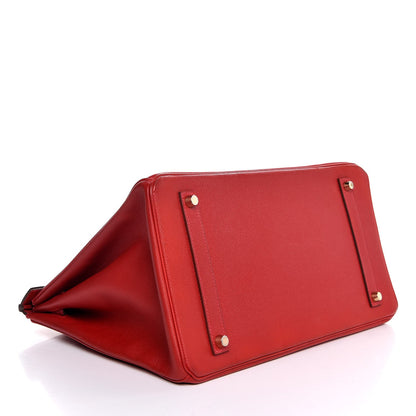 Hermes Epsom Birkin 35 Rouge Casaque 4 of 32