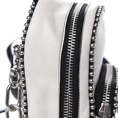 Alexander Wang Lambskin Studded Mini Attica Backpack White 12 of 13
