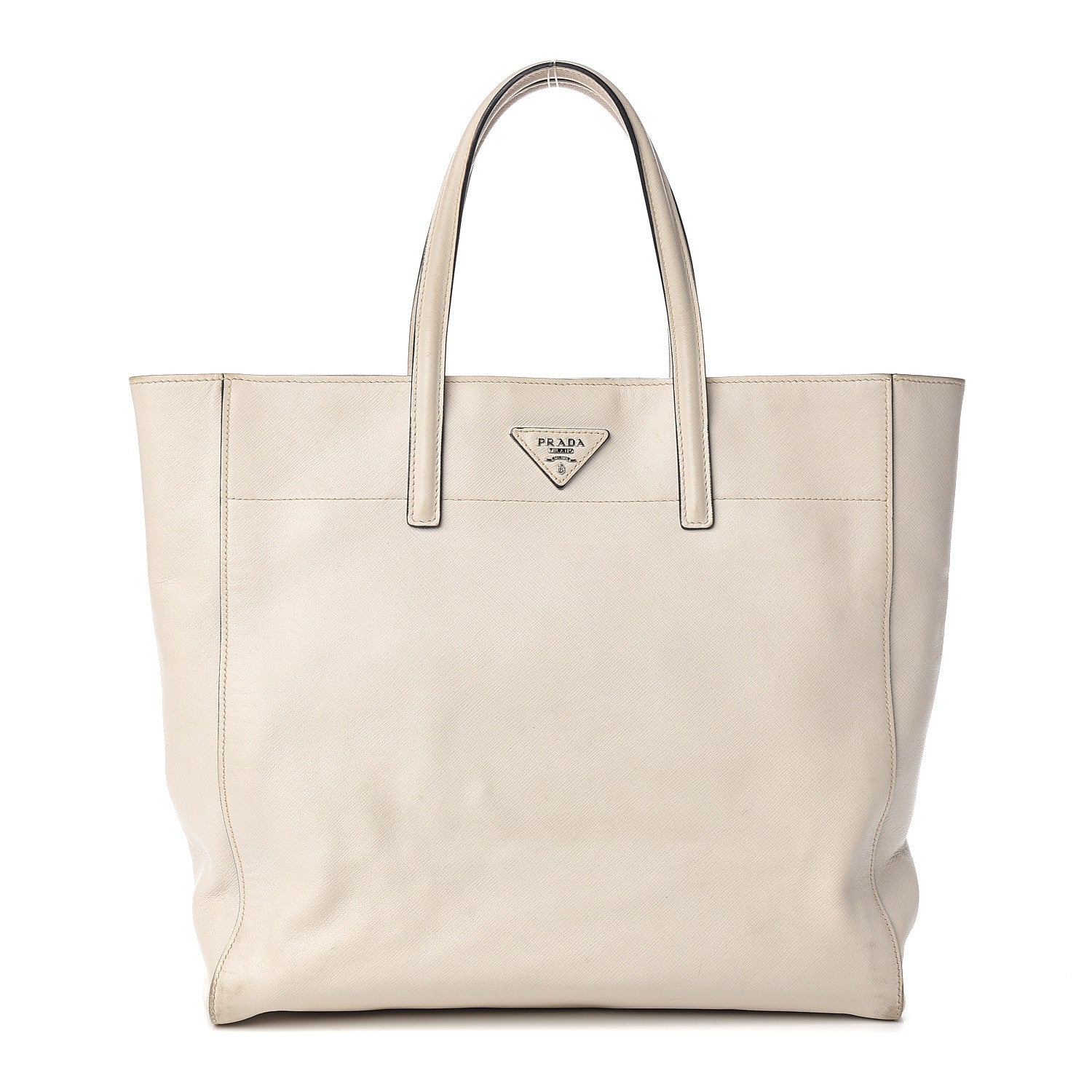Prada Saffiano Soft Tote Talco 1 of 16