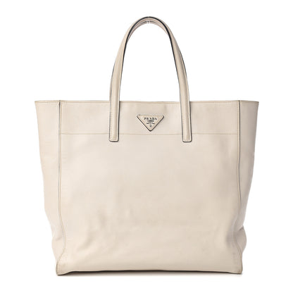 Prada Saffiano Soft Tote Talco 1 of 16