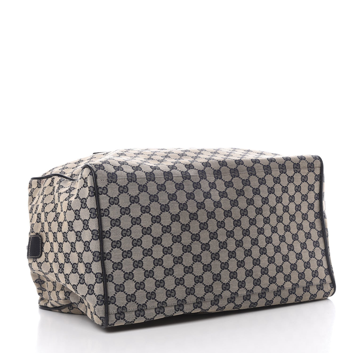 Gucci GG Monogram Web Medium Collapsable Carry On Duffle Navy 4 of 12