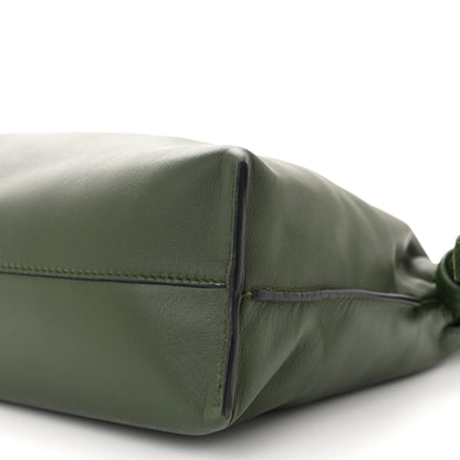 Loewe Nappa Flamenco Knot Clutch Vintage Khaki 9 of 10