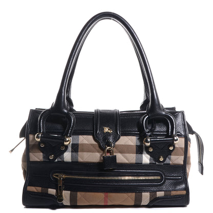 Burberry House Check Large Manor Tote 1 of 9