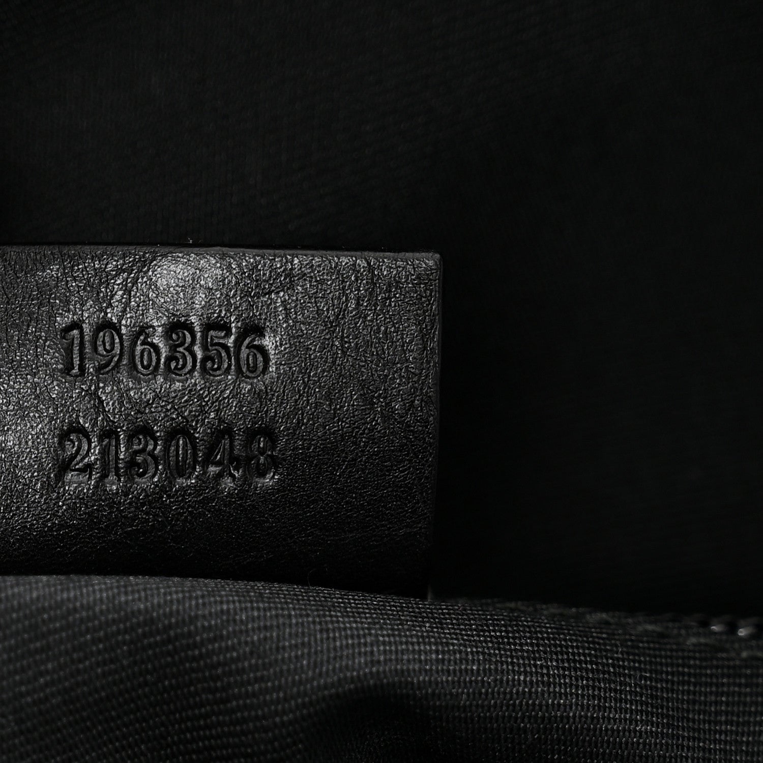 Gucci Denim Monogram Large Carry On Duffle Black 7 of 9