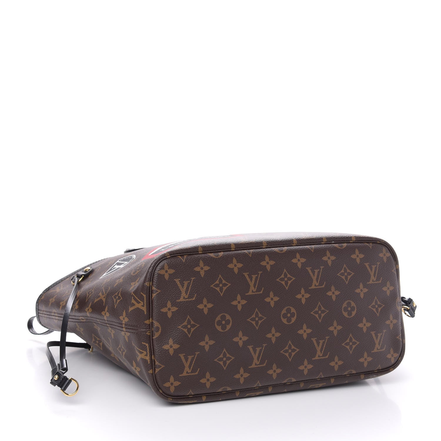 Louis Vuitton Monogram World Tour Neverfull MM 5 of 11
